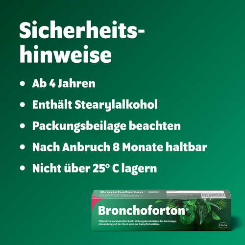 Bronchoforton Salbe 100 g STADA Consumer Health Deutschland bei onfy.de kaufen 07269952
