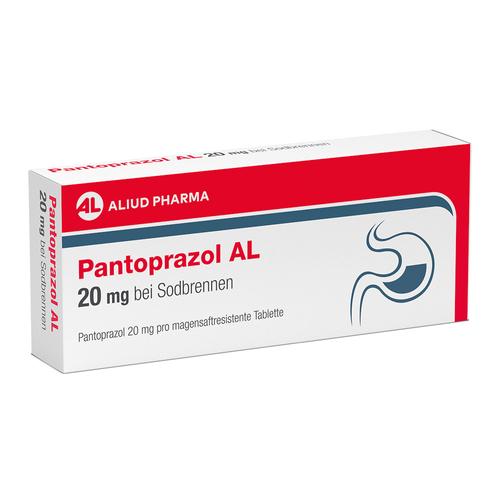 Pantoprazol Al 20mg bei Sodbrennen 7 St ALIUD Pharma bei onfy.de kaufen 05883659