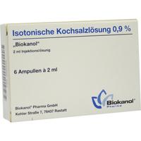 Isotonische Kochsalzlösung 0.9% Biokanol null