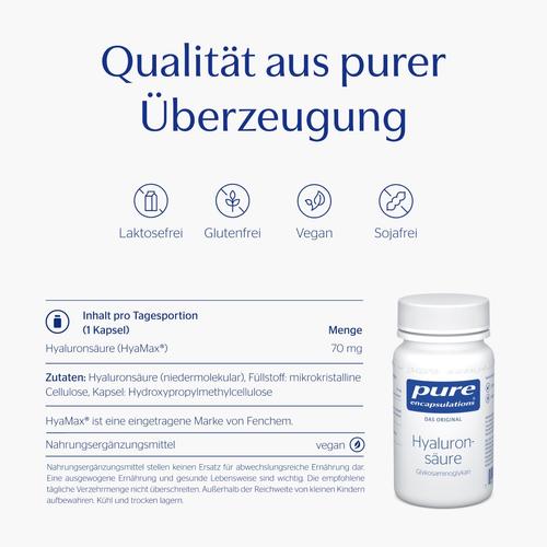 Pure Encapsulations Hyaluronsäure 30 St pro medico bei onfy.de kaufen 10756420