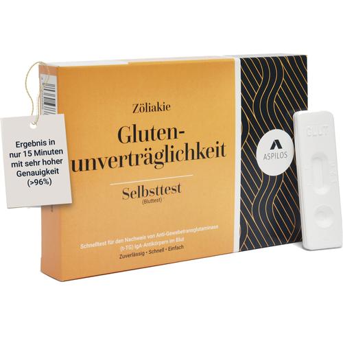 Aspilos Schnelltest Glutenunverträglich.(zöliakie) 1 St Aspilos bei onfy.de kaufen 19213359