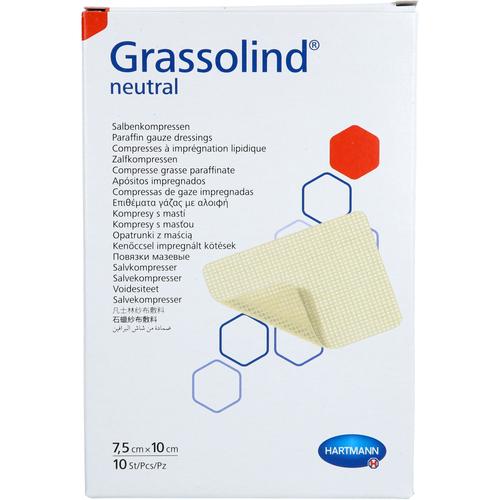 Grassolind Salbenkompressen 7.5x10 cm Steril 10 St adequapharm bei onfy.de kaufen 19273901