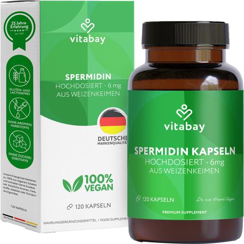 Spermidin 6 mg Hochdosiert 120 St Vitabay CV bei onfy.de kaufen 19178982