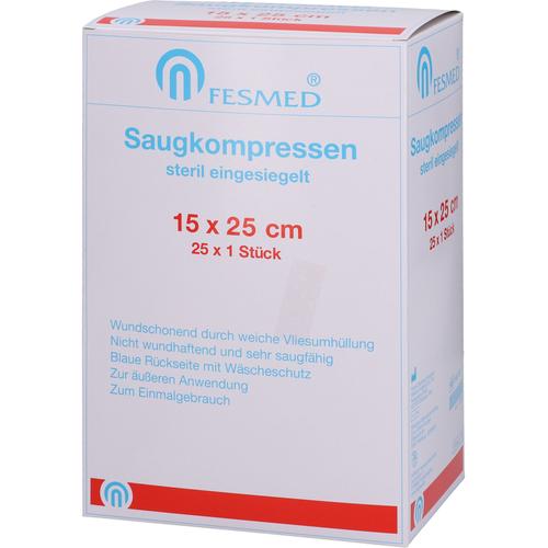 Saugkompresse Steril Fesmed 15x25 cm 25x1 St FESMED Verbandmittel bei onfy.de kaufen 19188934
