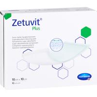 Zetuvit Plus Extrastarke Saugkompr.steril 10x10 cm null