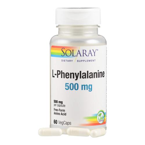 L-Phenylalanin 500mg Solaray 60 St Supplementa bei onfy.de kaufen 07556539