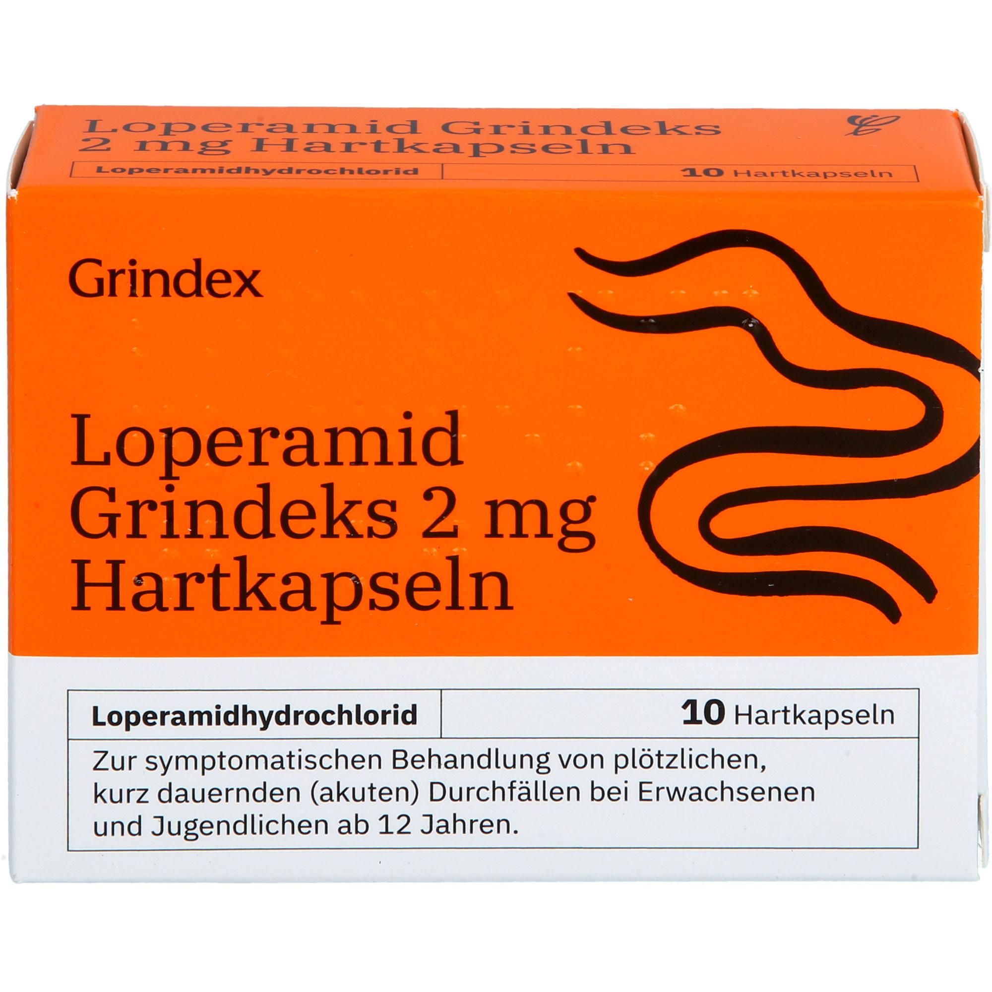 Loperamid Grindeks 2 mg Hartkapseln null