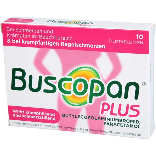 Buscopan Plus 10 mg/500 mg Filmtabletten 10 St A. Nattermann & Cie bei onfy.de kaufen 19105693