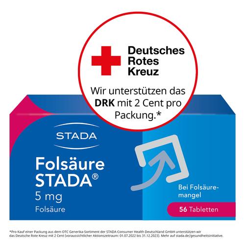 Folsäure Stada 5 mg Tabletten 56 St STADA Consumer Health Deutschland bei onfy.de kaufen 17579228