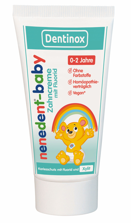 Nenedent-Baby Zahncreme mit Fluorid Einzeltube 50 ml Dentinox Gesellschaft für pharmazeutische Präparate bei onfy.de kaufen 19073591