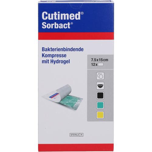 Cutimed Sorbact Gel Kompressen 7.5x15 cm 12 St Docpharm bei onfy.de kaufen 18268559