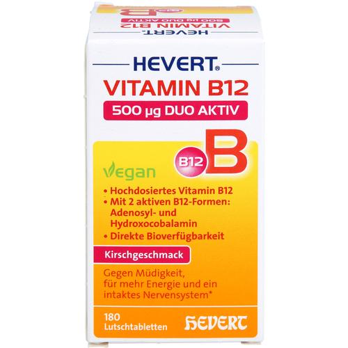 Vitamin B12 Hevert 500 Ug Duo Aktiv 180 St Hevert-Arzneimittel bei onfy.de kaufen 19636947
