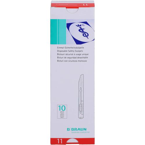 Sicherheitsskalpell Figur 11 10 St B. Braun Melsungen bei onfy.de kaufen 09688506