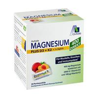 Magnesium 400+d3+k2 Direkt Pfirsich-Maracuja null