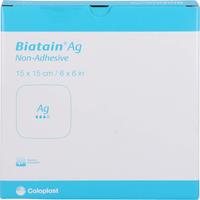 Biatain Ag Schaumverband 15x15 cm Nicht Haftend null