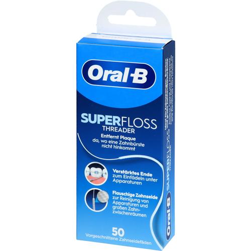 Oral-B Superfloss Threader Zahnseide 50 St WICK Pharma - Zweigniederlassung der Procter & Gamble bei onfy.de kaufen 19685868