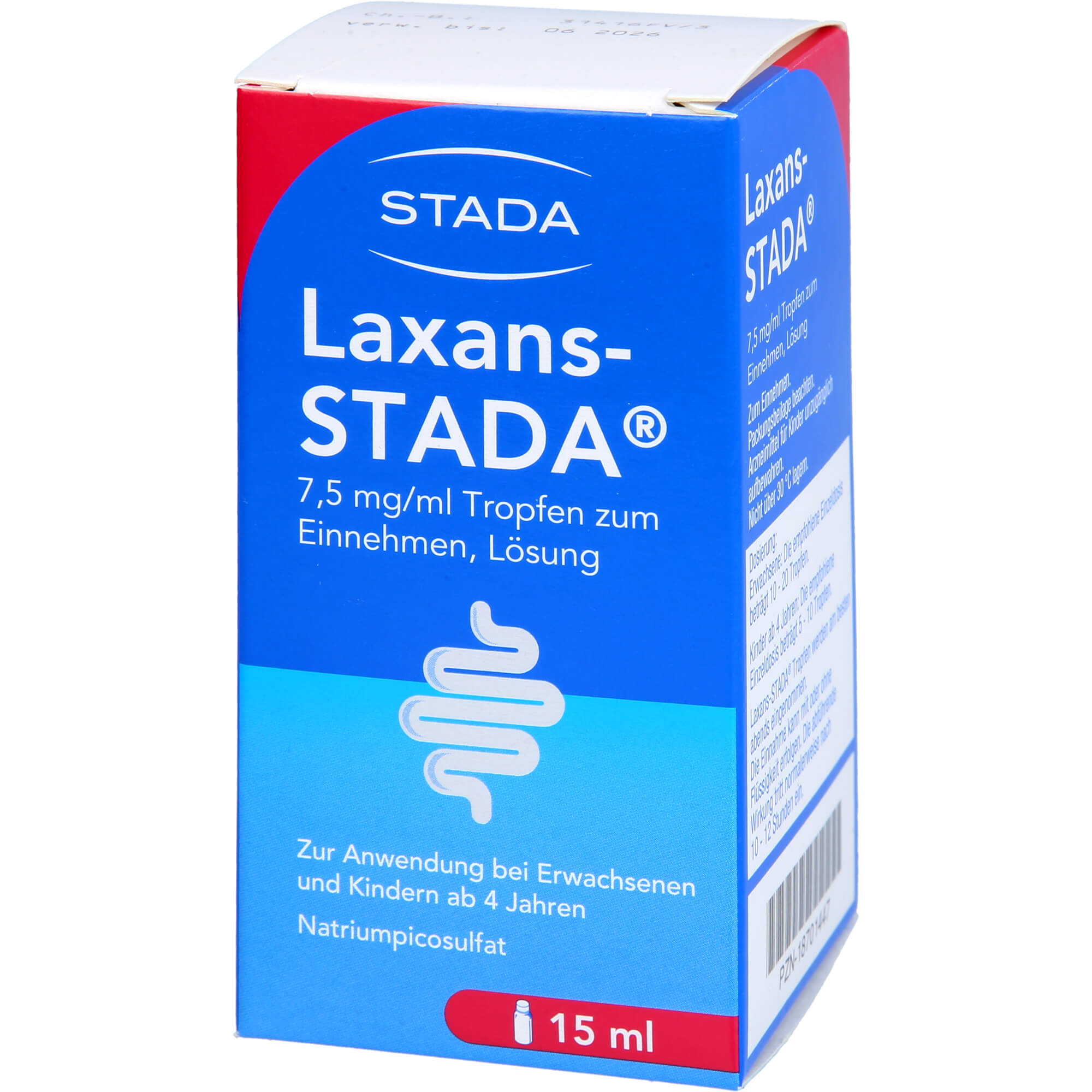 Laxans-Stada 7.5 mg Tropfen Zum Einnehmen 15 ml STADA Consumer Health Deutschland bei onfy.de kaufen 18701447