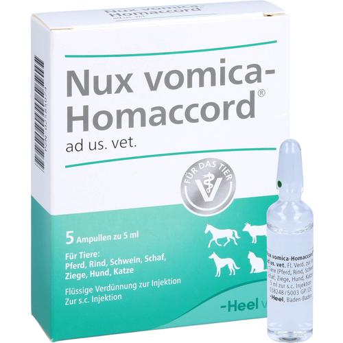 Nux Vomica Homaccord Vet 5 St Biologische Heilmittel Heel Gmbh bei onfy.de kaufen 02585074
