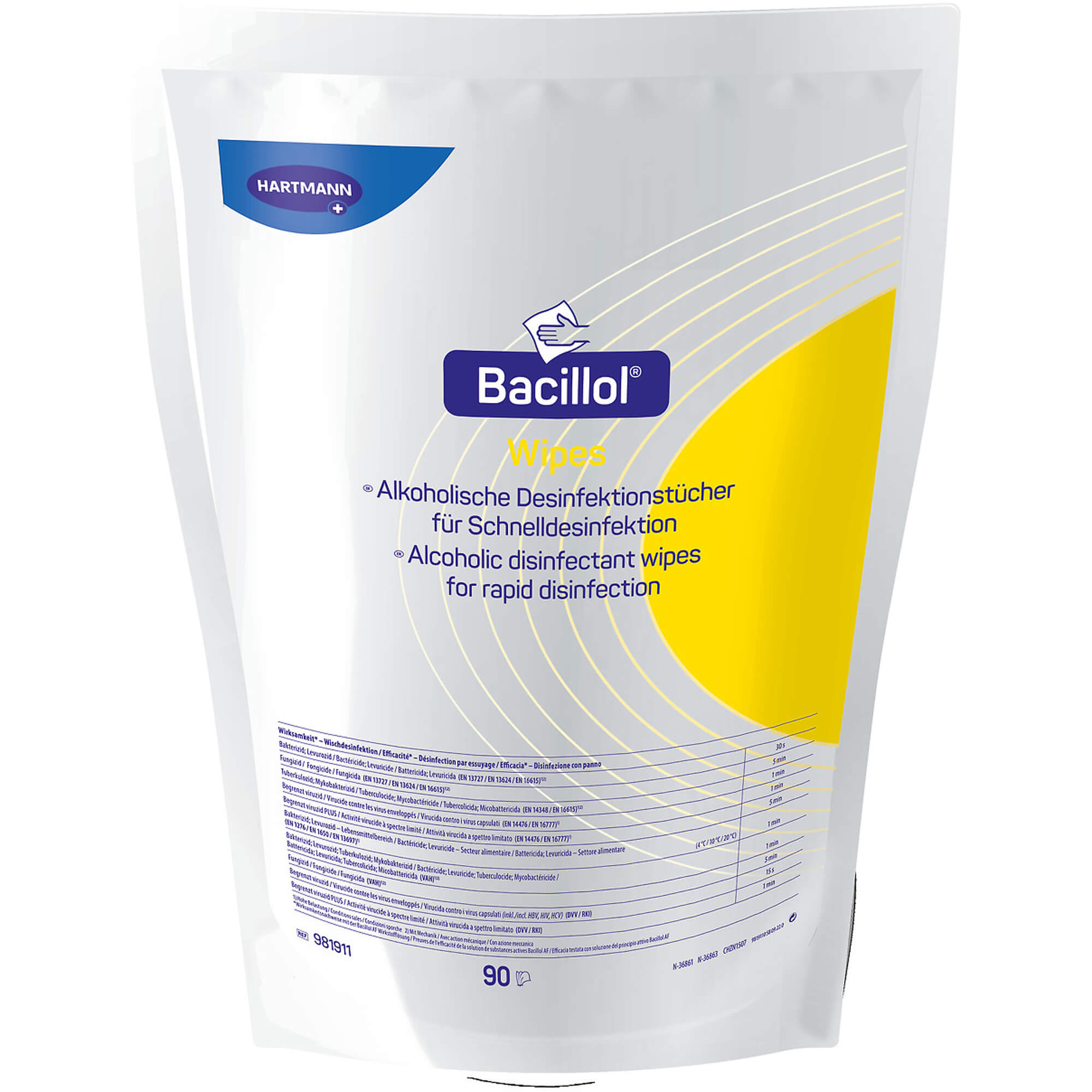 Bacillol Wipes Standbodenbeutel