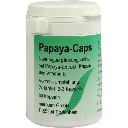 Papaya-Caps 60 St merosan Diätvertrieb bei onfy.de kaufen 00392299