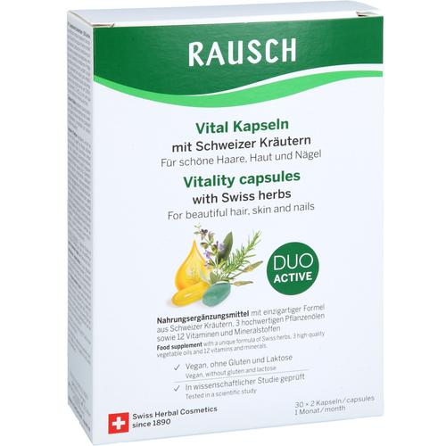 Rausch Vital Kapseln mit Schweizer Kräuter 1M 30x2 St RAUSCH (Deutschland) bei onfy.de kaufen 19508132