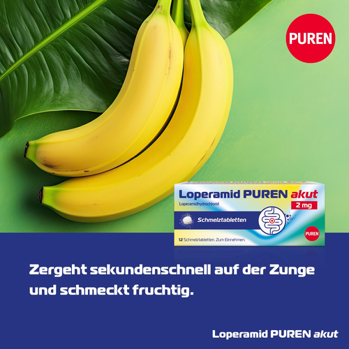 Loperamid Puren Akut 2 mg Schmelztabletten 6 St PUREN Pharma bei onfy.de kaufen 18352165