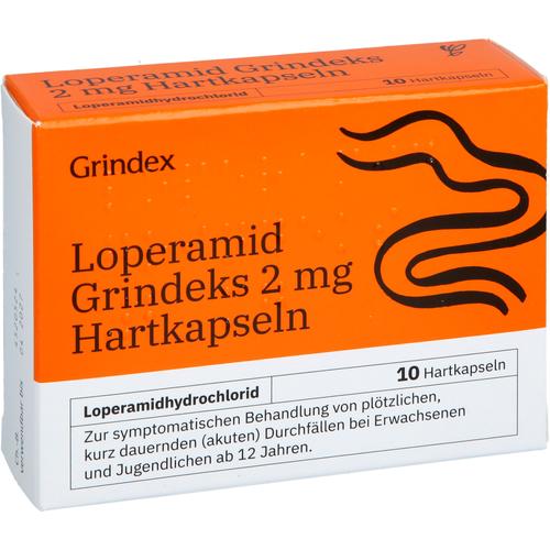 Loperamid Grindeks 2 mg Hartkapseln 10 St Grindeks Kalceks Deutschland bei onfy.de kaufen 19300236
