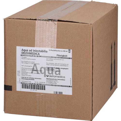 Aqua Ad Iniectabilia 10x500 ml DELTAMEDICA bei onfy.de kaufen 08771010
