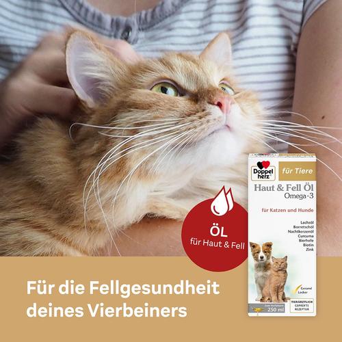 Doppelherz für Tiere Haut&Fell Öl für Katzen+hunde 250 ml Queisser Pharma bei onfy.de kaufen 17305548