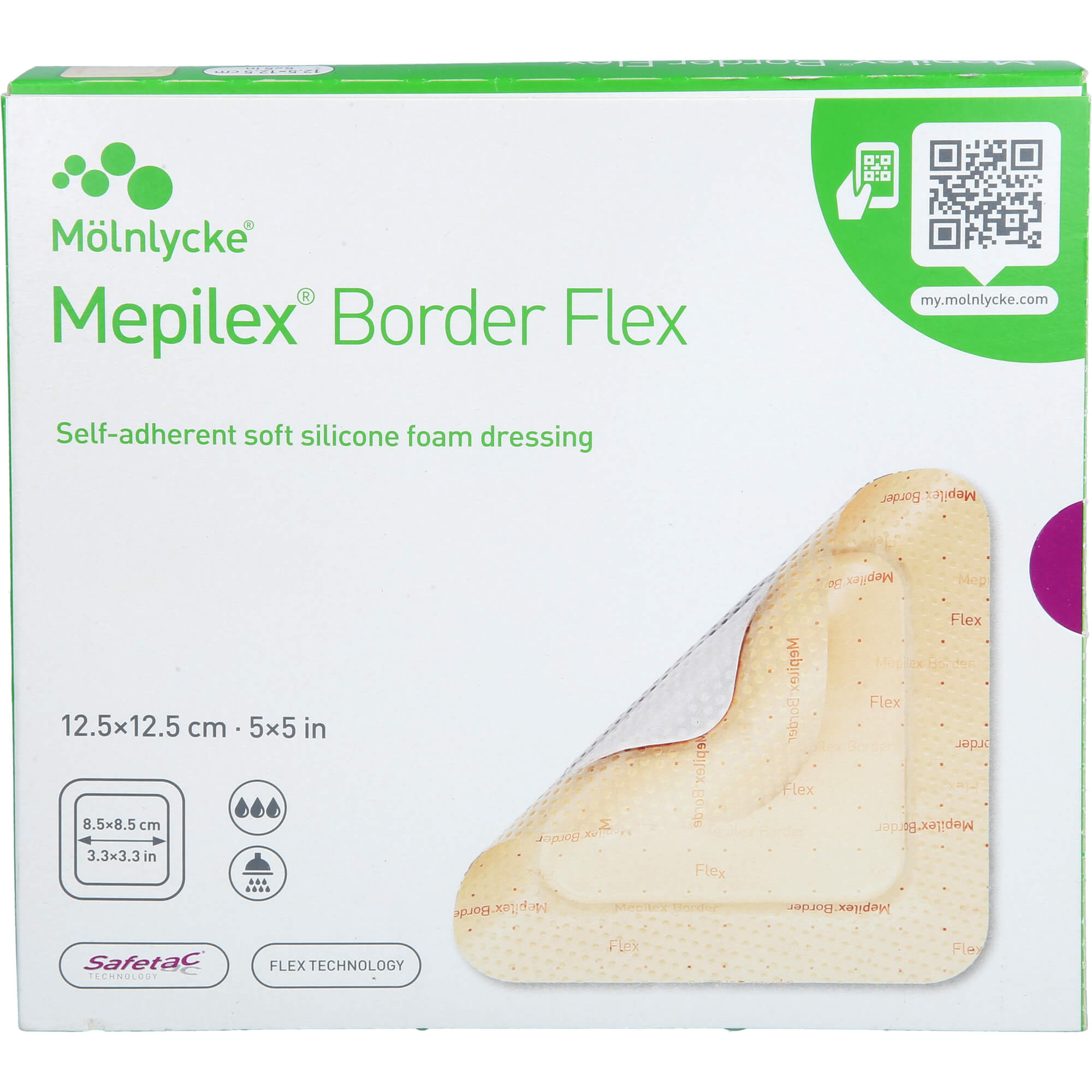 Mepilex 12.5x12.5 Border Flex null
