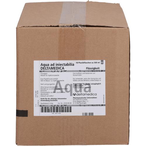Aqua Ad Iniectabilia 10x500 ml DELTAMEDICA bei onfy.de kaufen 08771010