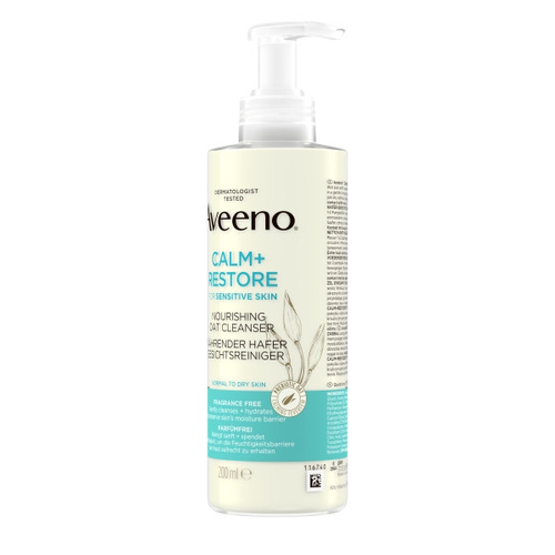 Aveeno Calm+ Restore Nährender Hafer Gesichtsreini 200 ml Kenvue Germany GmbH (OTC) bei onfy.de kaufen 19342915