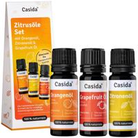 Zitrusöle Set Orangenöl Zitronenöl & Grapefruit Öl null