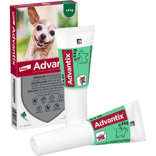 Advantix Spot-On Hund B4kg 4 St Elanco Deutschland Gmbh bei onfy.de kaufen 02362500