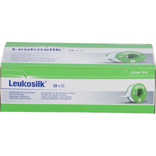 Leukosilk 2.5 cmx5 M 12 St EurimPharm Arzneimittel bei onfy.de kaufen 18363246