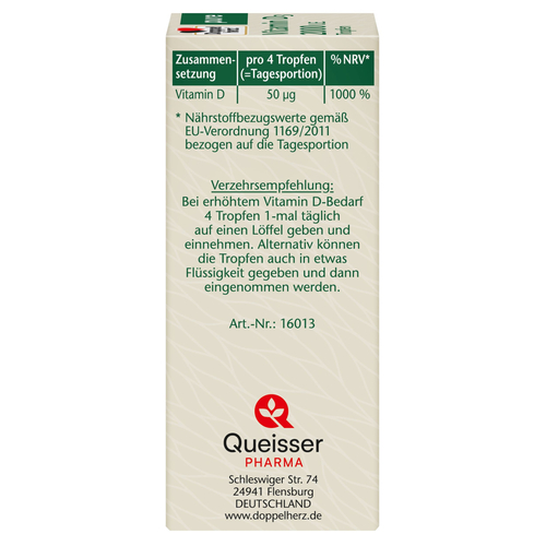 Doppelherz Vitamin D3 2000 I.e. Pure 9.2 ml Queisser Pharma bei onfy.de kaufen 16753262
