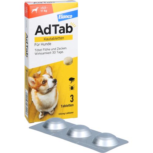 Adtab 225mg Hund 5.5-11kg 3 St Elanco Deutschland Gmbh bei onfy.de kaufen 18752657