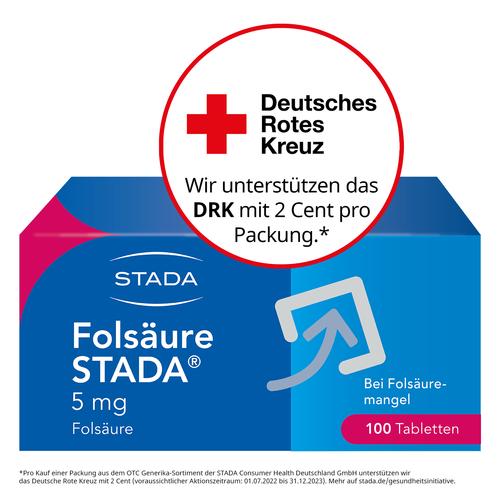 Folsäure Stada 5 mg Tabletten 100 St STADA Consumer Health Deutschland bei onfy.de kaufen 17542834