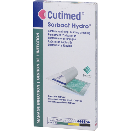 Cutimed Sorbact Hydro Kompressen 7.5x15 cm 10 St CC Pharma bei onfy.de kaufen 20180435