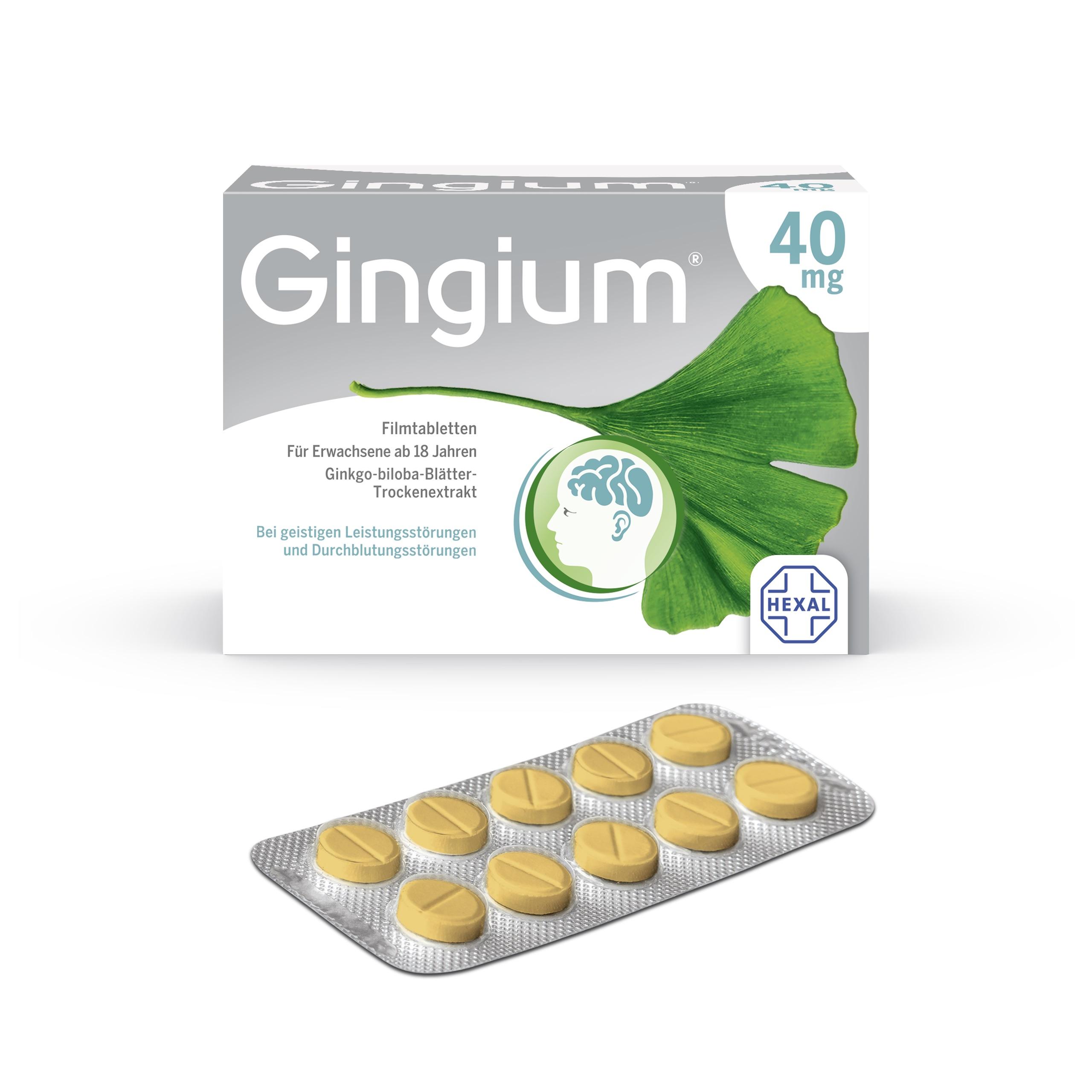 Gingium 40mg Filmtabletten null