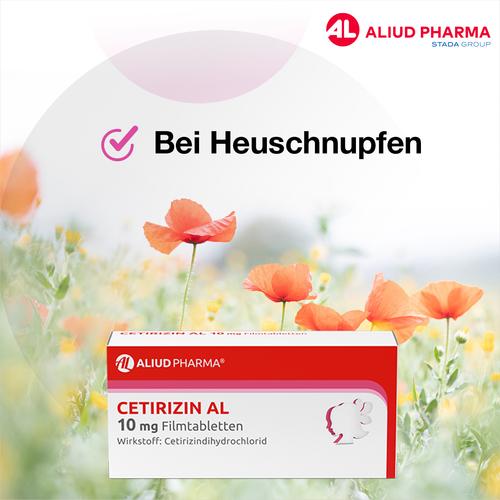 Cetirizin Al 10mg Filmtabletten 100 St ALIUD Pharma bei onfy.de kaufen 02406611
