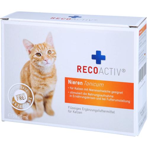 Recoactiv Nieren Tonicum für Katzen Kurpackung 3x90 ml RecoVet bei onfy.de kaufen 07658300