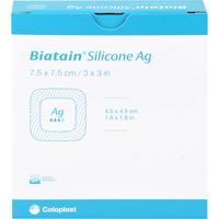 Biatain Silicone Ag Schaumverband 7.5x7.5 cm null