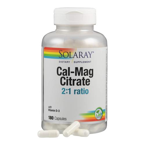 Cal-Mag Citrat + D3 Solaray 180 St Supplementa bei onfy.de kaufen 17253573