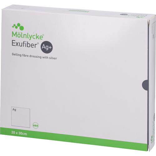 Exufiber Ag+ 20x30cm Gelbildender Faserverband M.s 5 St Mölnlycke Health Care bei onfy.de kaufen 14021655