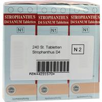 Strophanthus D 4 Sanum Tabletten null