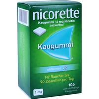 Nicorette Kaugummi 2mg Whitemint null