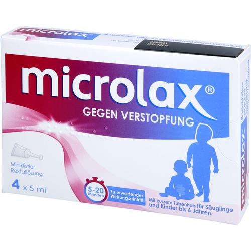 Microlax Rektallösung mit Kurzem Tubenhals 4 St Kenvue Germany GmbH (OTC) bei onfy.de kaufen 18713829
