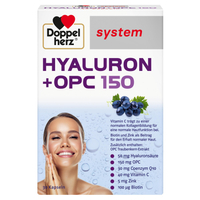 DOPPELHERZ Hyaluron+OPC system Kapseln 30 St null