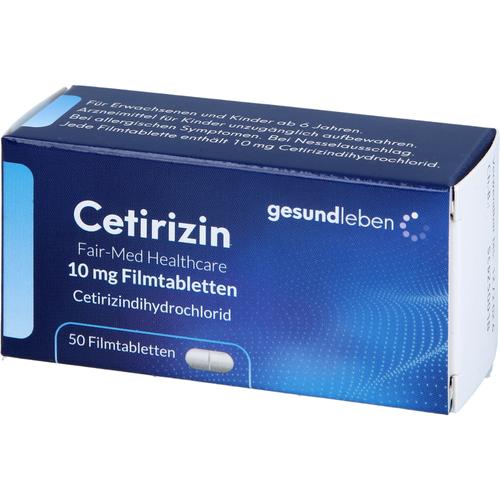 Cetirizin Fair-Med Healthcare 10 mg Filmtabl. 50 St Alliance Healthcare Deutschland bei onfy.de kaufen 19407997